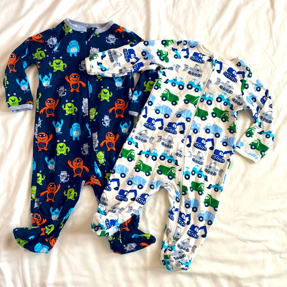 Two Wonder Nation 3-6M Baby Sleepers